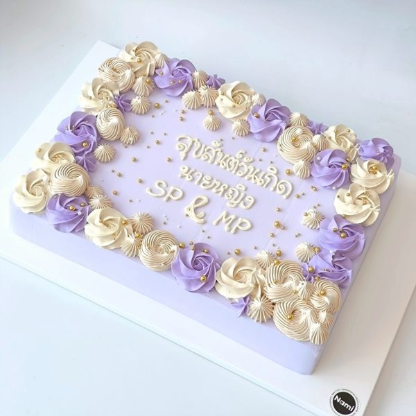 Birthday Square Cake-03 - Image 8