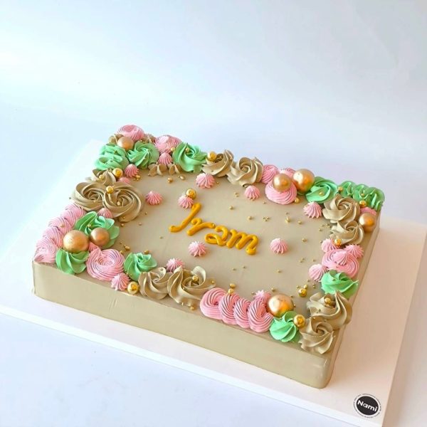 Birthday Square Cake-03 - Image 7