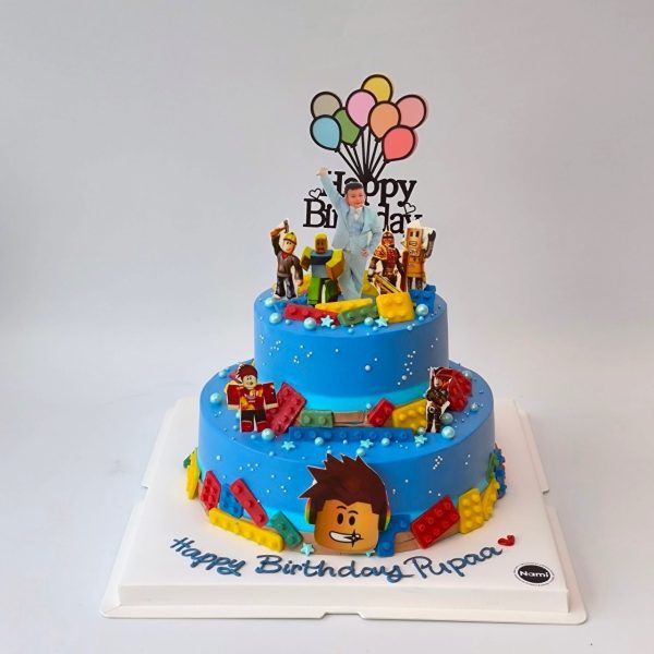 Lego Boy Cake - Image 2