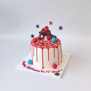 Spiderman Boy Cake