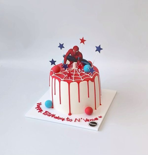 Spiderman Boy Cake