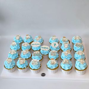 Cartoon Cat Cupcakes