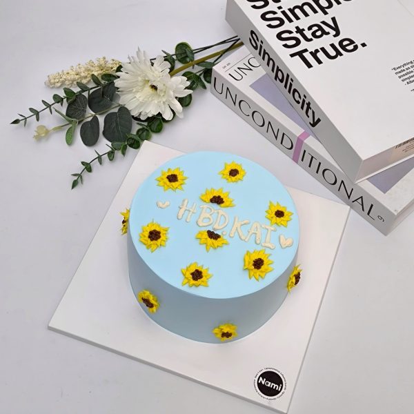 Flower Drawing Cake-01 - Image 2