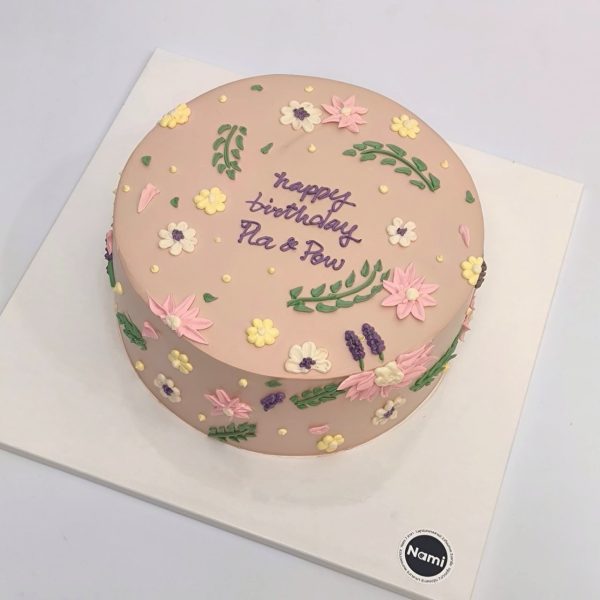 Flower Drawing Cake-01 - Image 3