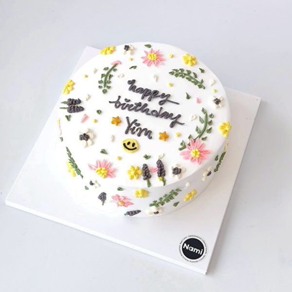Flower Drawing Cake-01 - Image 4
