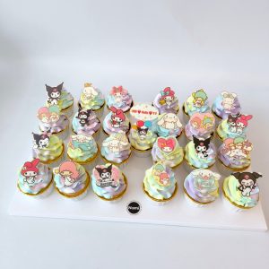 Kuromi Cartoon Cupcakes