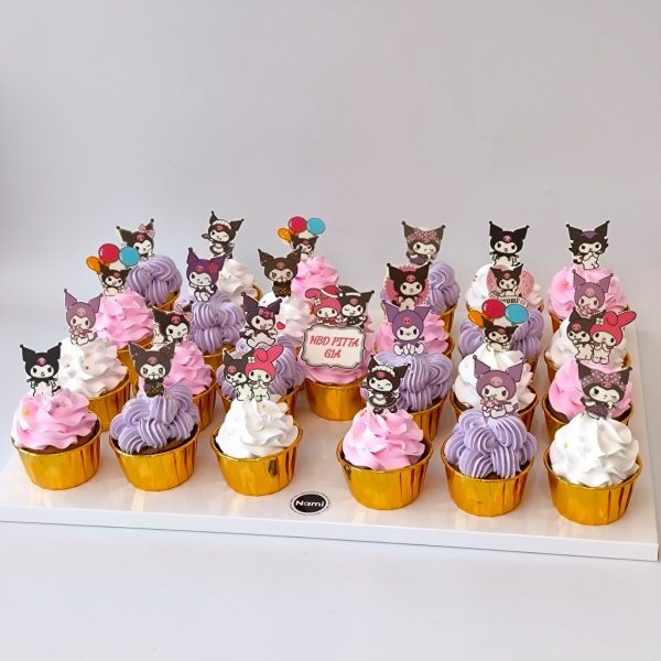 Kuromi Cartoon Cupcakes - Image 3
