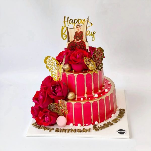 Red Rose Cake - Image 3