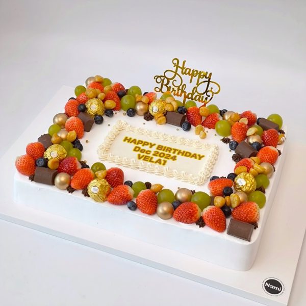 Square Fruit Cake - Image 3