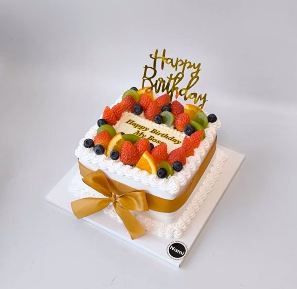 Square Fruit Cake - Image 5
