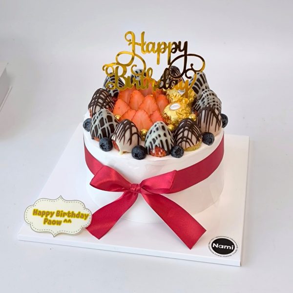 Strawberry Fruit Cake - Image 3