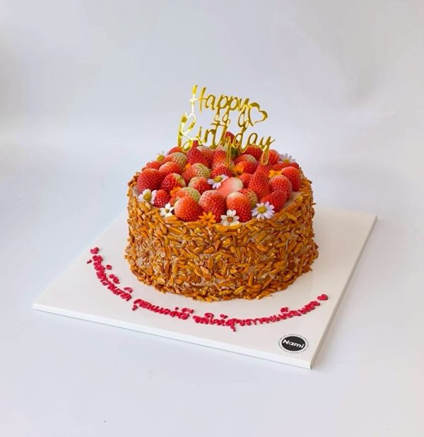 Strawberry Fruit Cake - Image 2