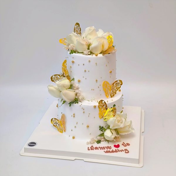 White Rose Cake - Image 8